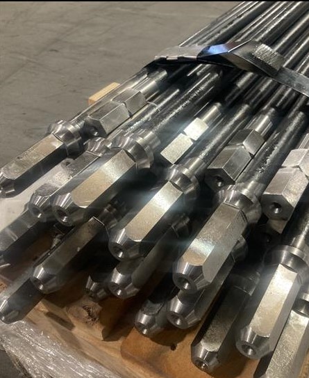 Drill rod 1" (25mm) HEX- 10' (3 m) inner drill rod (1)