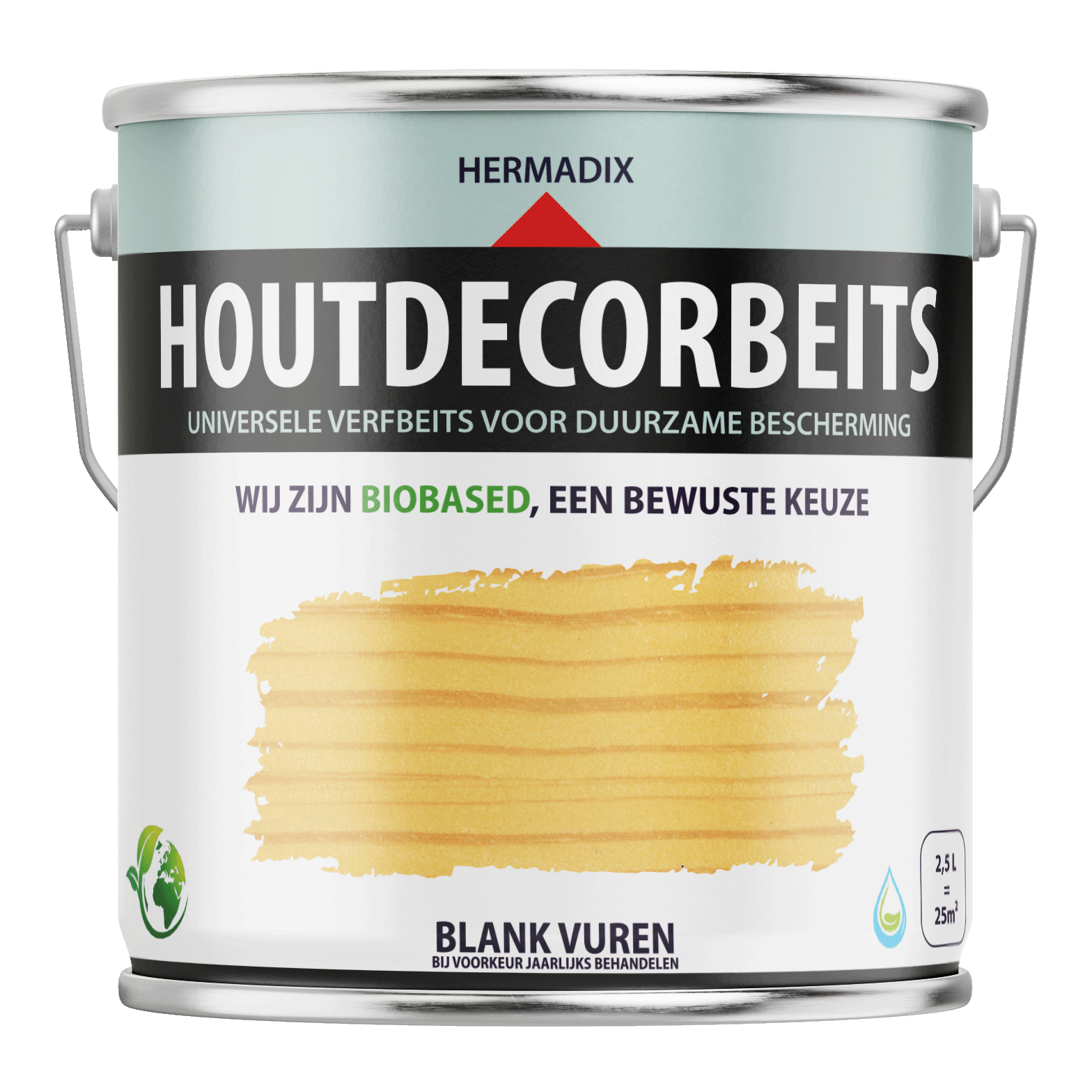 Hermadix Houtdecor Transparant Blank Vuren 659 (1)