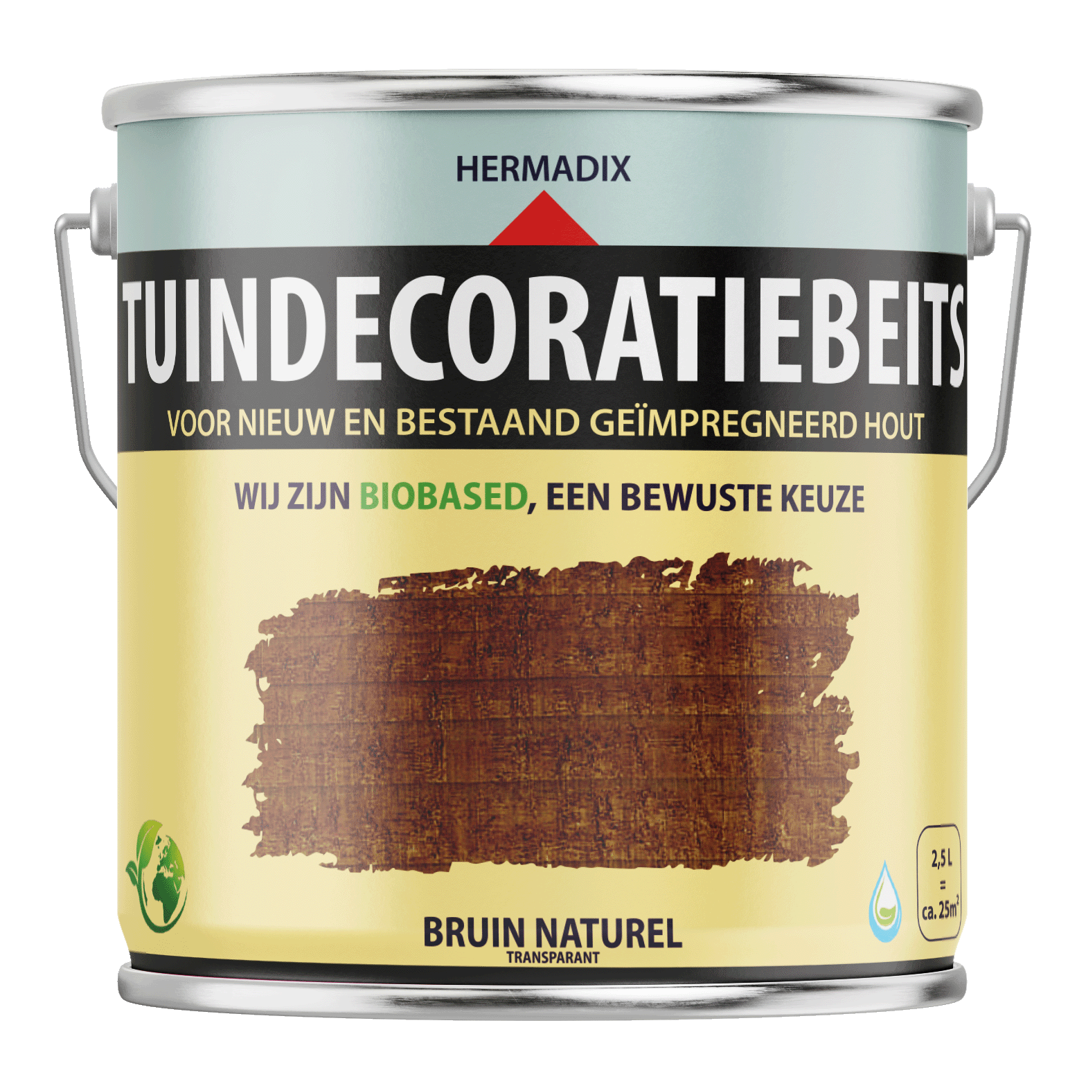 Hermadix Tuindecoratiebeits Transparant Bruin 766 (1)