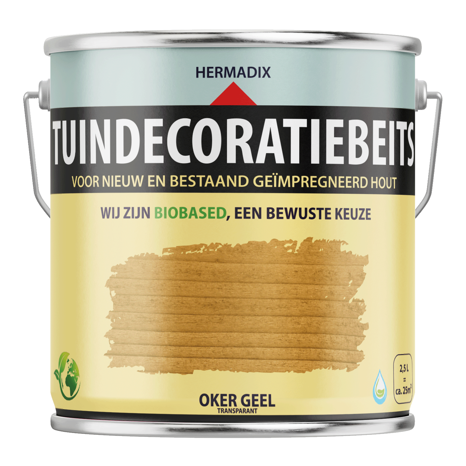 Hermadix Tuindecoratiebeits Transparant Oker Geel 762 (1)