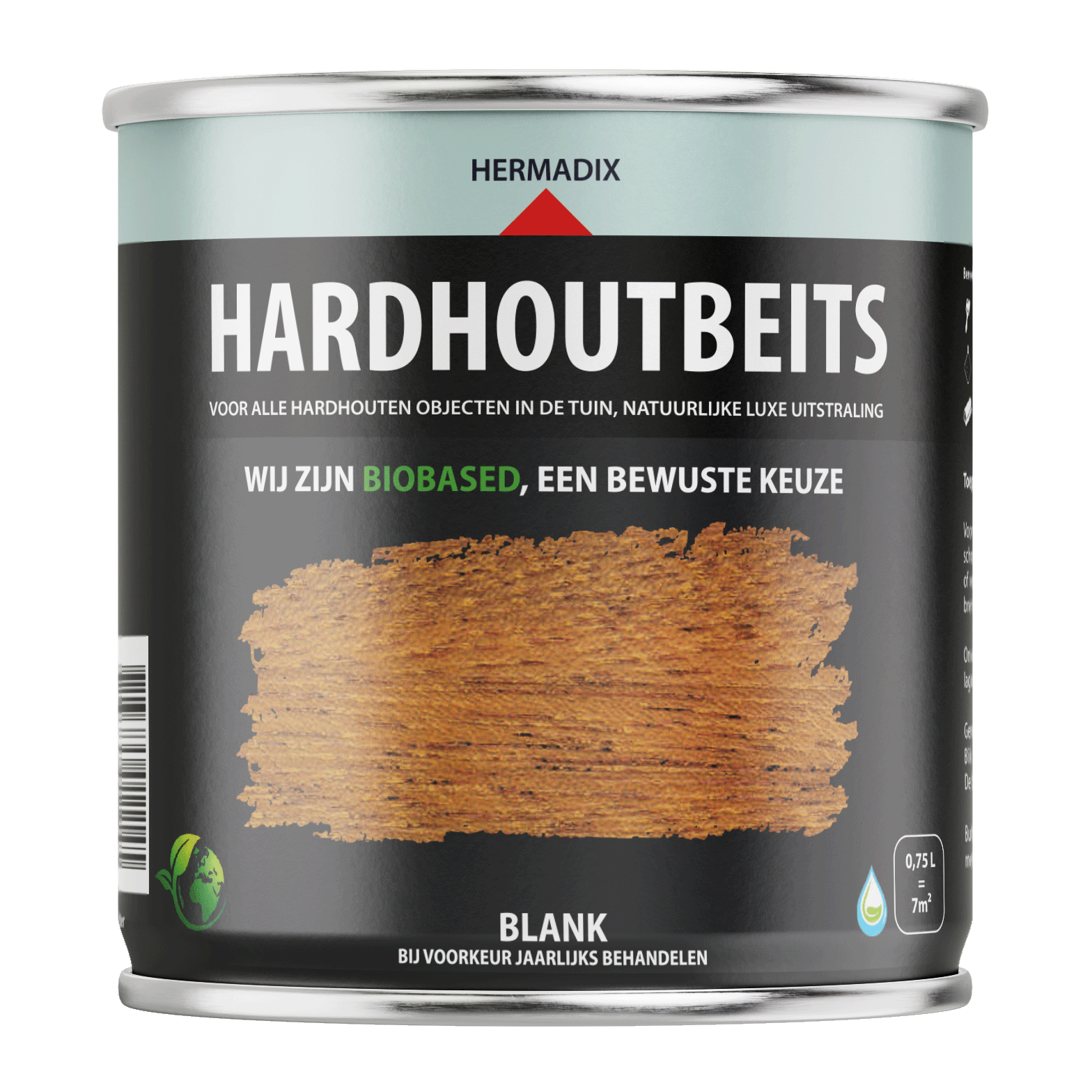 Hermadix Hardhoutbeits Blank 461 (1)